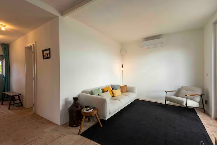Sala de estar da casa MonteZinho