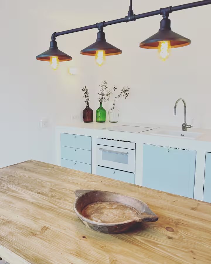 Cozinha equipada da casa MonteZinho